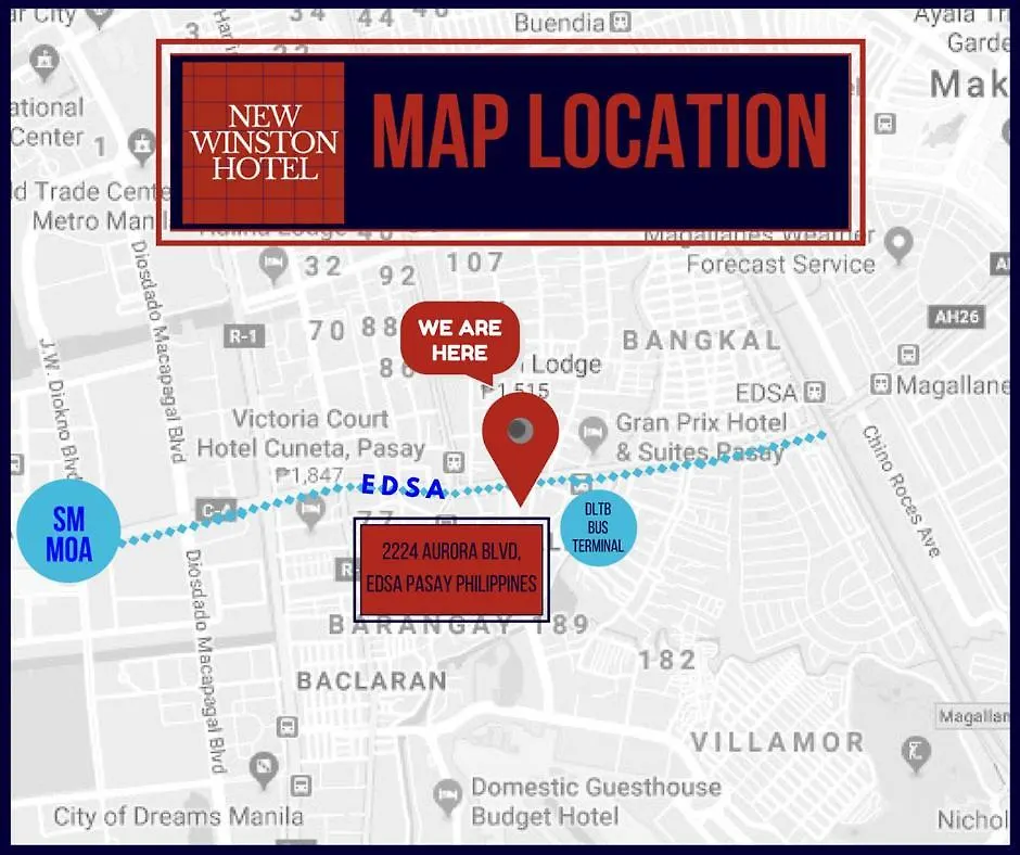 New Winston Hotel Pasay 3*,